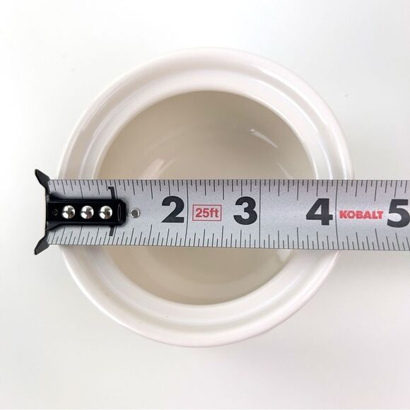 Vintage Pfaltzgraff Gazebo White Sugar Bowl With Lid - Picture 9 of 9